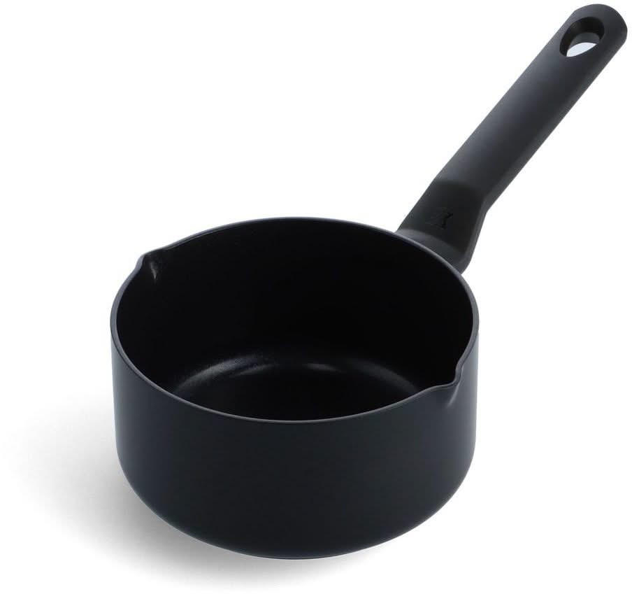 STAHLPFANNE Kasserolle Easy Induktion Aluminium - ø 16 cm / 1.6 Liter - Schwarz, Metall (16cm) - BK