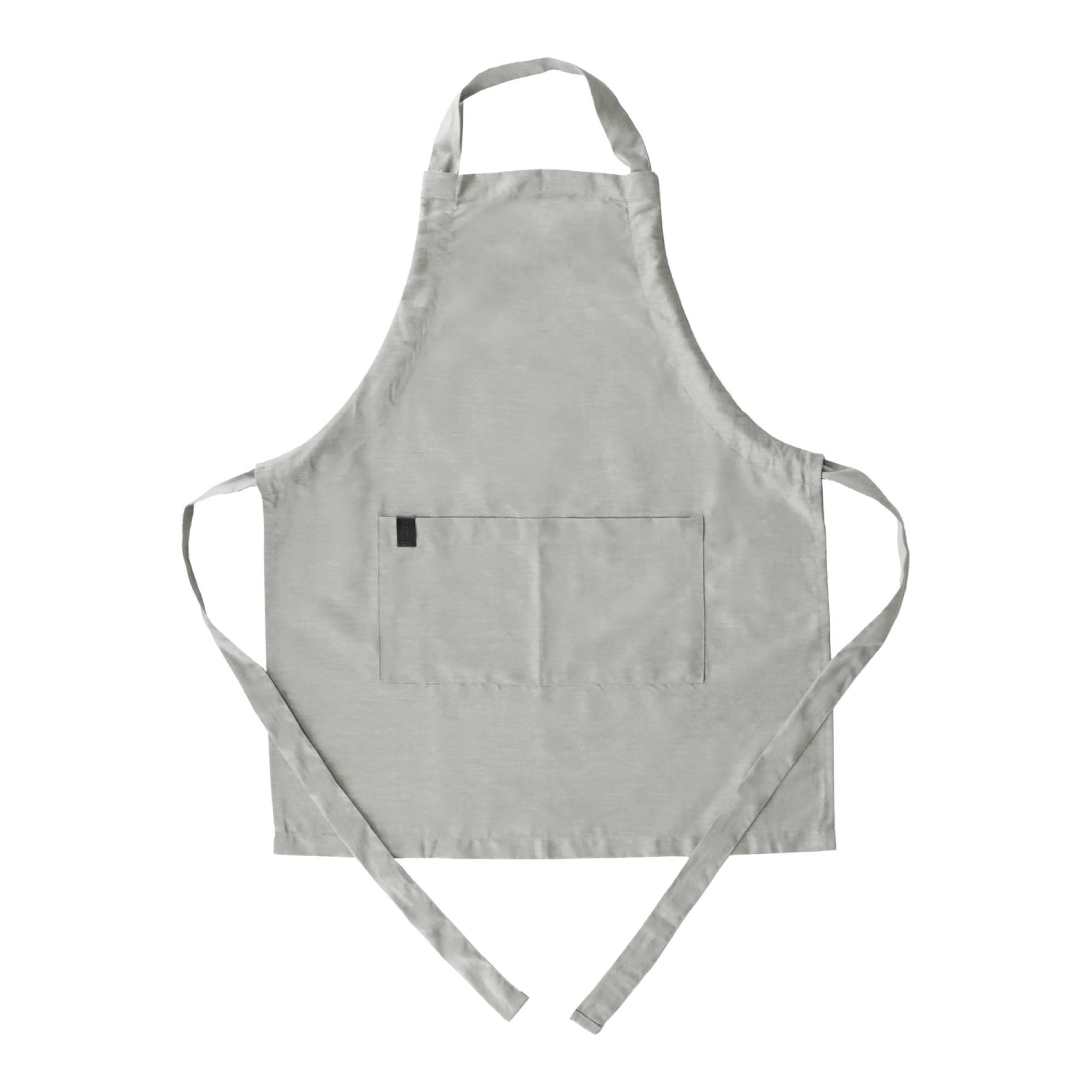 SCHÜRZE BASE - Grau, Textil (85/85cm) - Schöner Wohnen