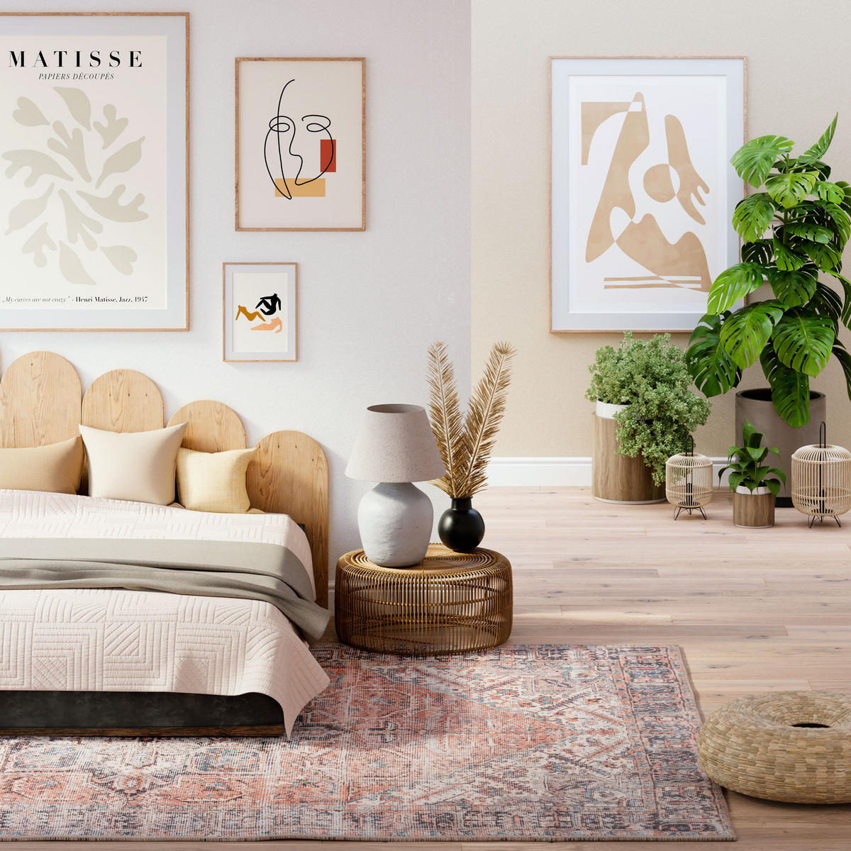 FLACHWEBETEPPICH Neeve - Beige, Textil (200/290cm) - Kukoon Rugs