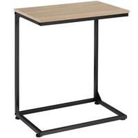 BEISTELLTISCH Cardiff,55,5 x 35 x 67 cm,Industrial Holz hell, Eiche Sonoma - Naturfarben, Holz (35/55.5/67cm) - tectake