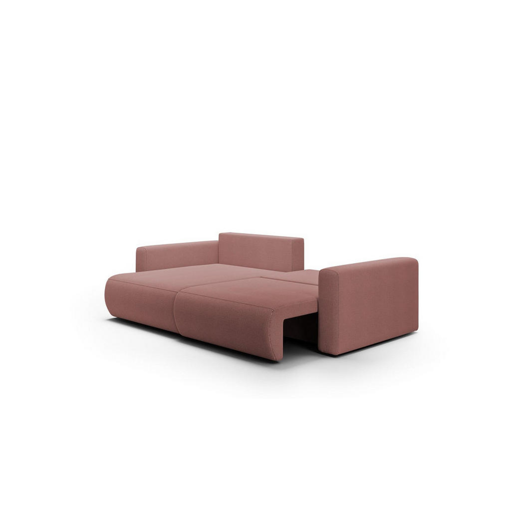 Thumbnail - Fun Möbel Ecksofa, Rosa, Textil, Ottomane links, 240x149 cm, Wohnzimmer, Sofas & Couches, Wohnlandschaften, Ecksofas