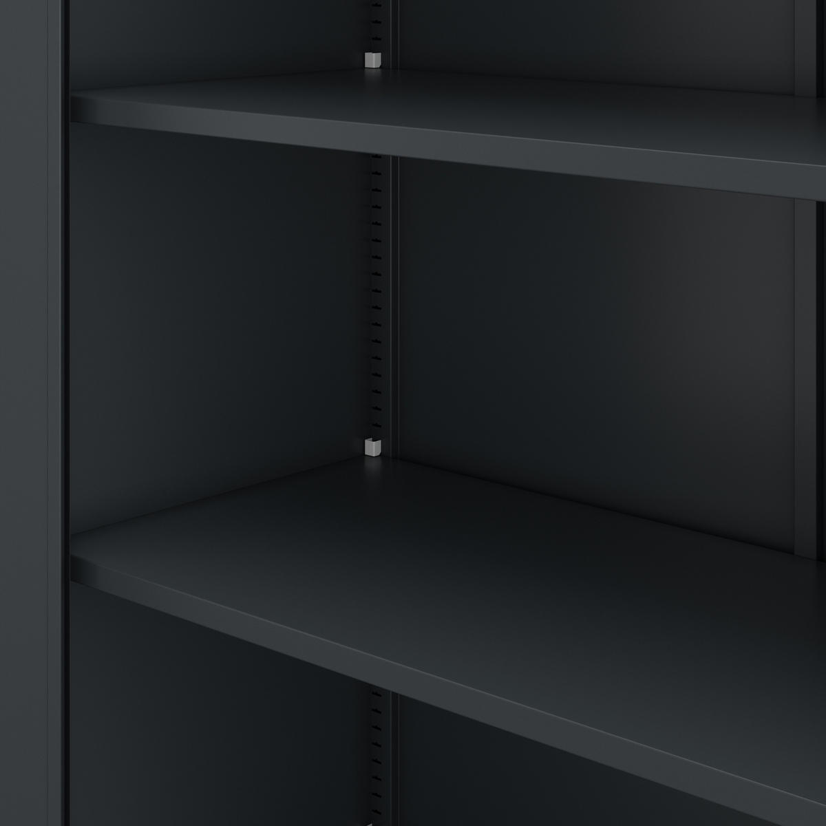 BÜRO Aktenschrank ALEX - Anthrazit, Metall (45/185/40cm) - Jan Nowak
