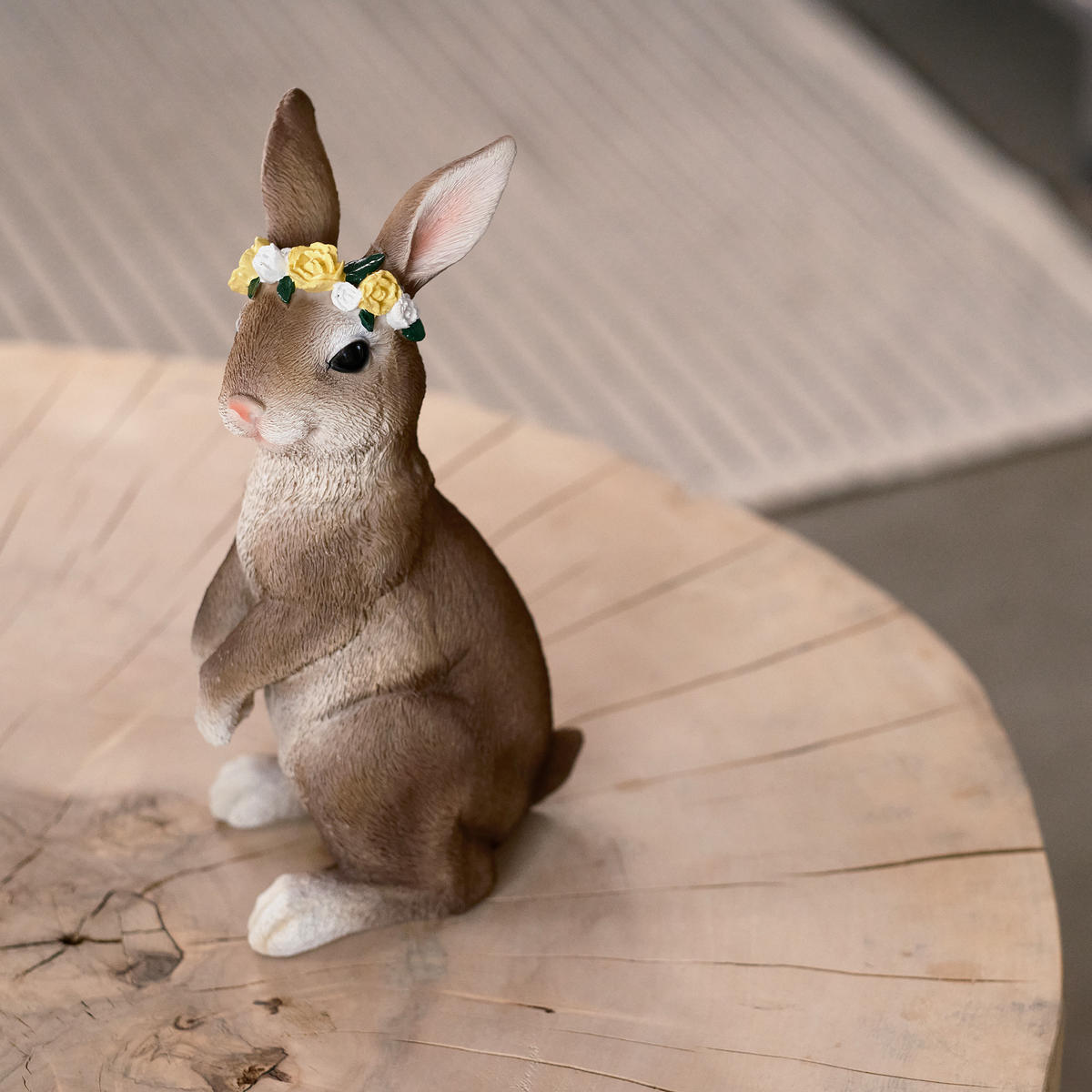 DEKOFIGUR Flowerita - Braun, Kunststoff (11.5/22.5/10.5cm) - home&you