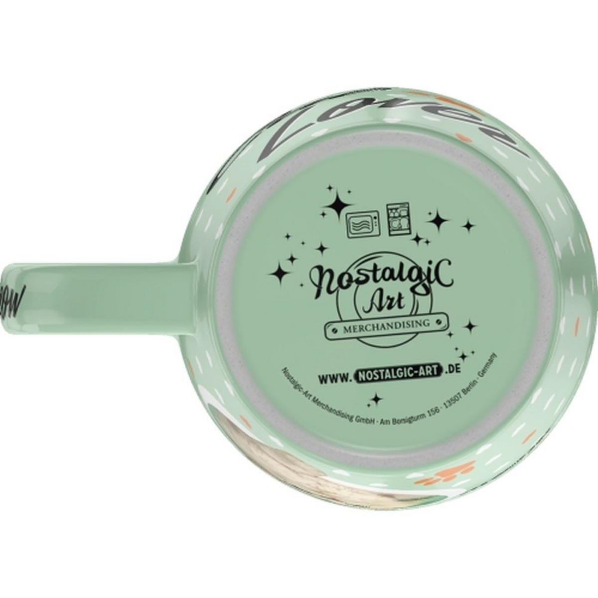 KAFFEETASSE 330 ml Animal Club Cat Lover - Multicolor, Keramik (0.33L) - Nostalgic-Art