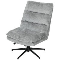 BÜROSTUHL Grau Polyester, Stahl 81xx63.5x102 xm - Grau, Kunststoff (63.5/102/81cm) - DESIGN IN