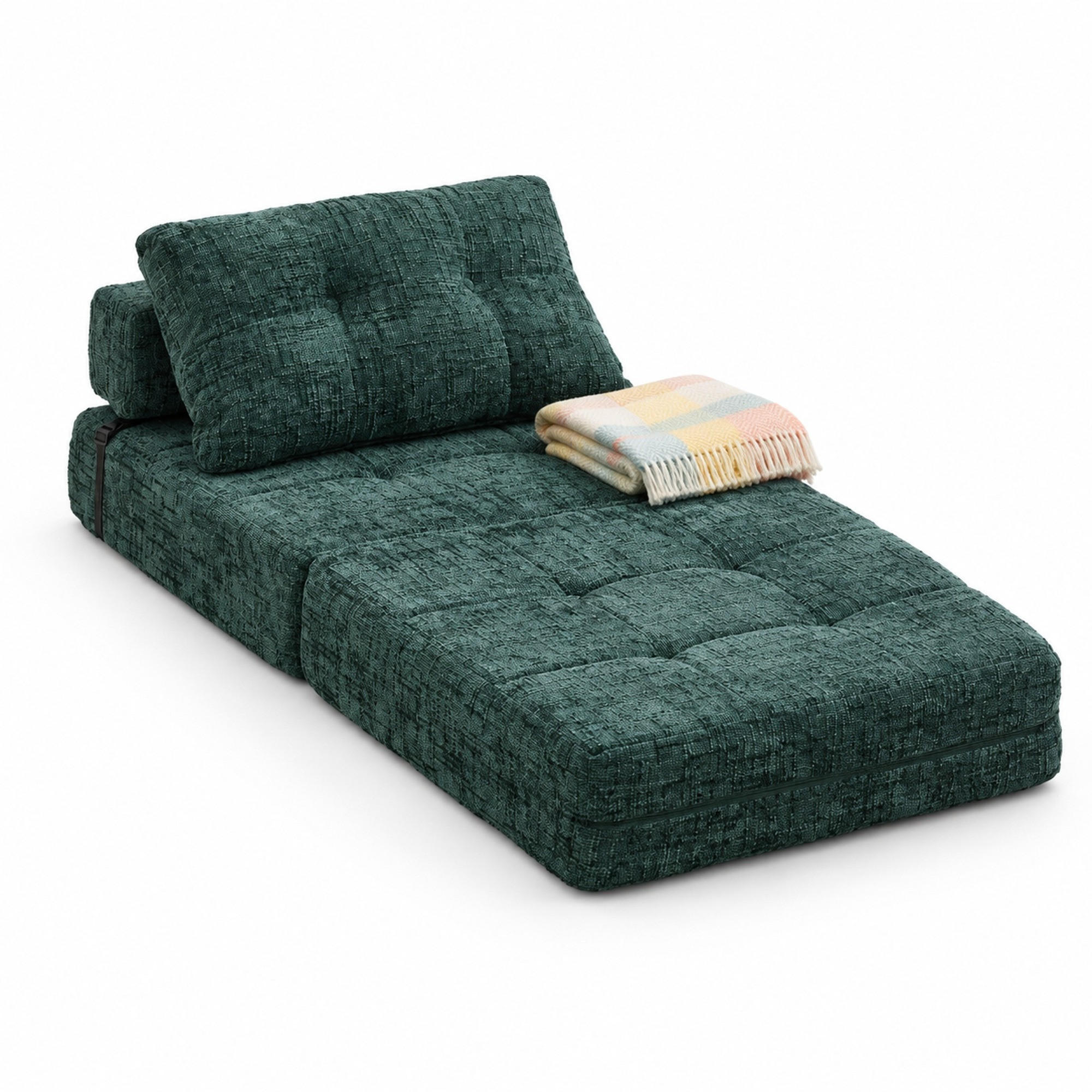 Chicfurn Schlafsessel Grün 79x57x79 cm