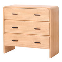 KOMMODE Rechteckig Braun 75 x 34 x 71 cm - Braun, Holz (75/71/34cm) - Nordlys