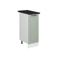 DULAP DE FARMACIE R-Line, Casă de țară Mint/Alb, 30 cm стільниця Антрацит - alb/verde mentă, compozit lemnos (30/81.6/60cm) - Vicco