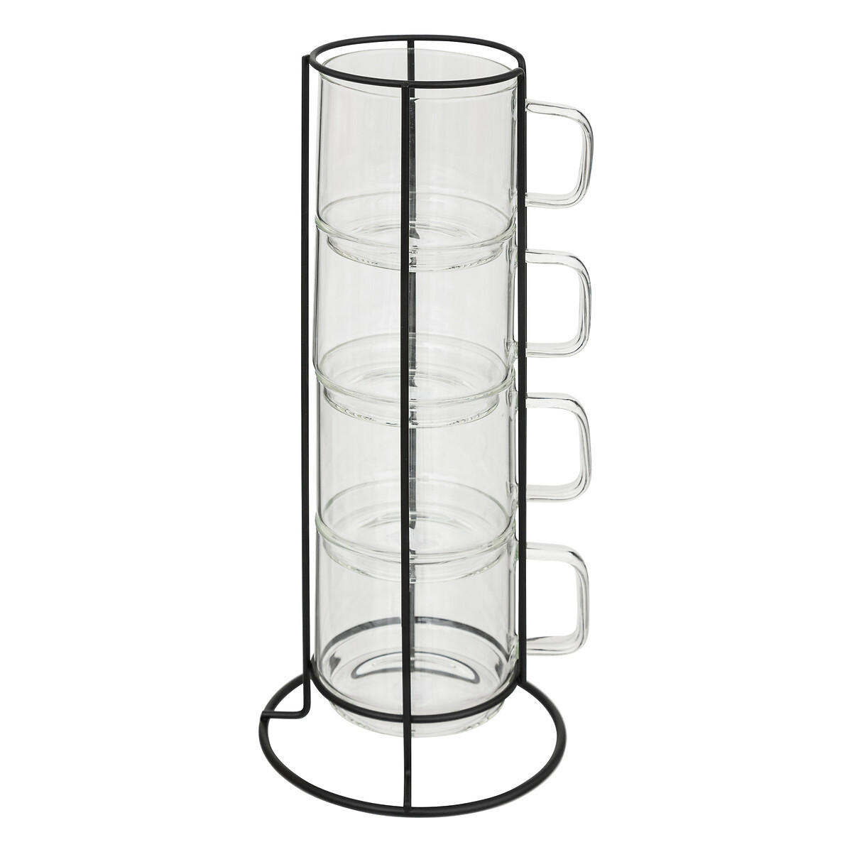 KAFFEETASSEN Glass Transparent 300 ml 12/12/28,5 cm - Transparent, Glas (0.3L) - Secret de Gourmet
