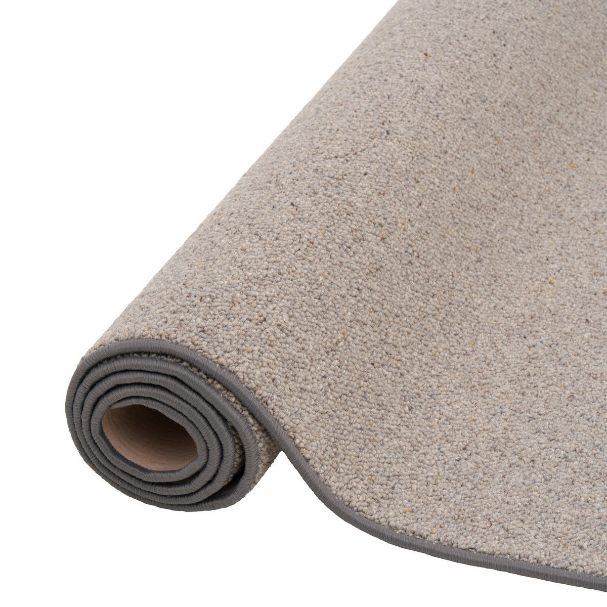 NATUR TEPPICH WOLLE BERBER - Grau, Textil (200/300cm) - Snapstyle