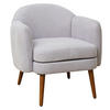 LOUNGESESSEL JOHAN Hellgrau - Grau, Textil (60/79/68cm) - SVITA