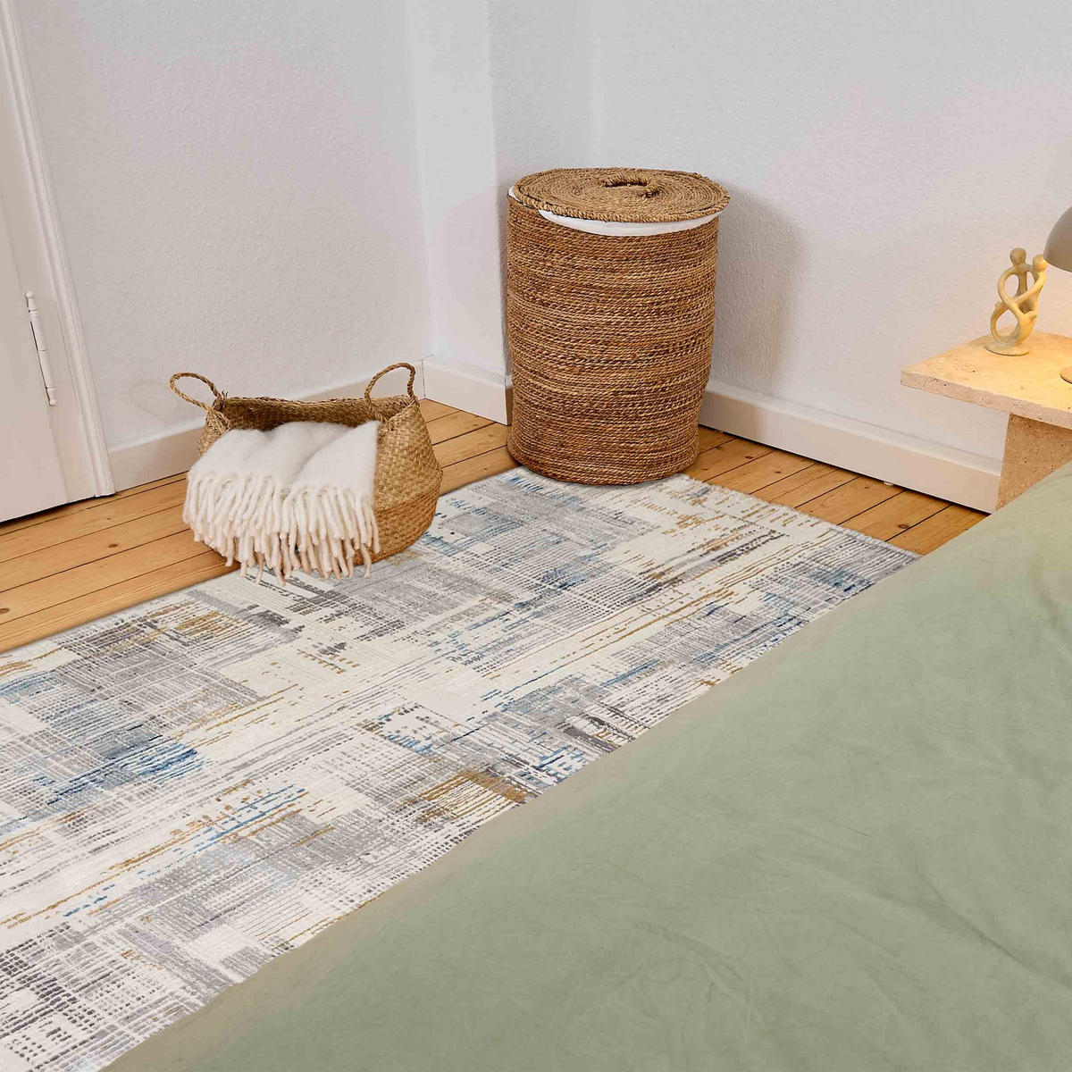 KURZFLORTEPPICH JULES - Grau, Textil (160/230cm) - Astra