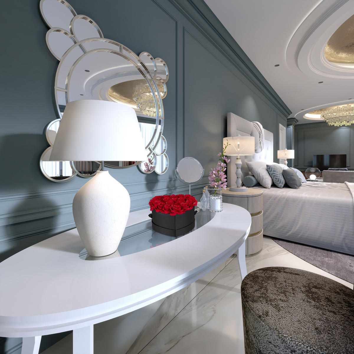 ROSENBOX - Multicolor, Papier/Kunststoff (13cm) - Relaxdays