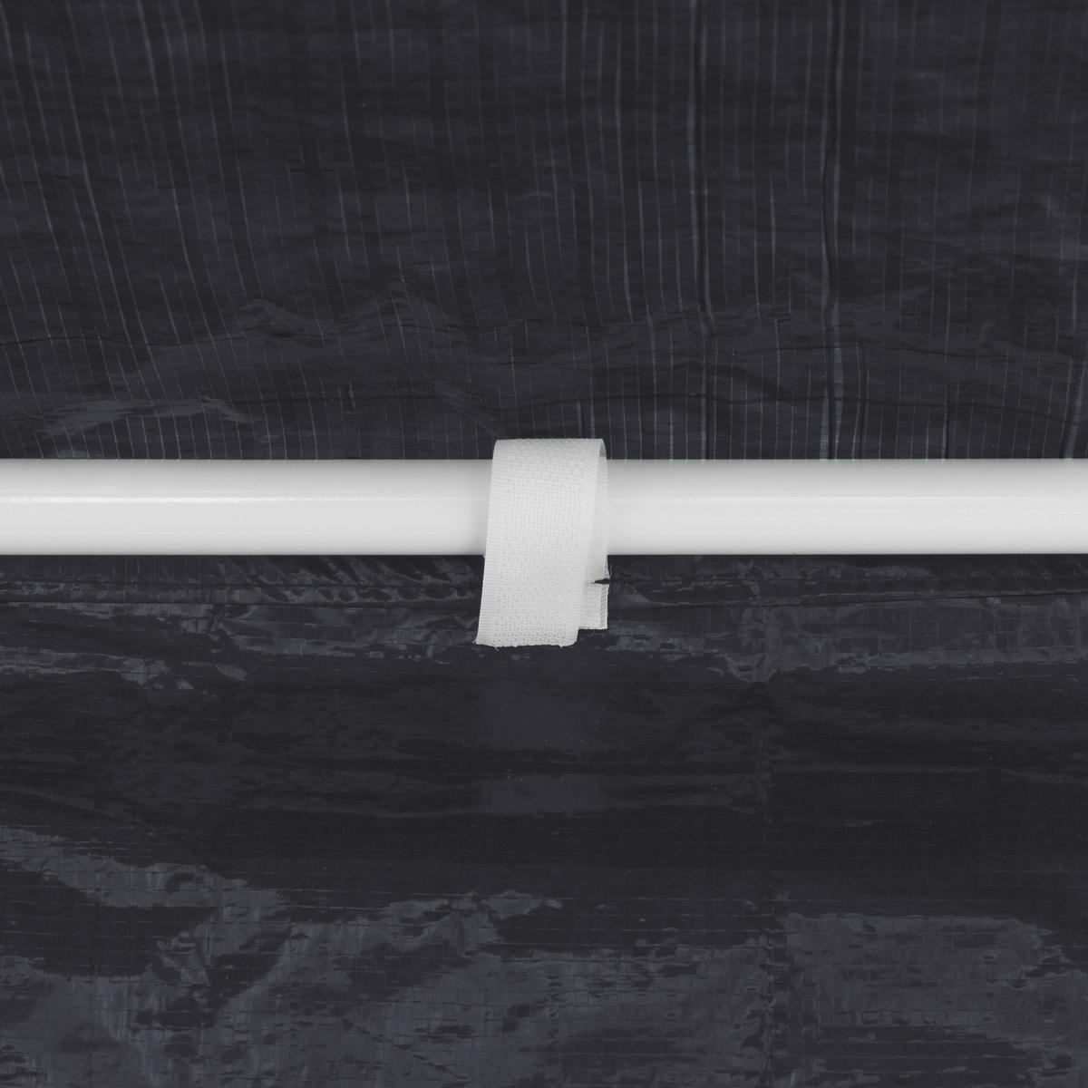 3XPAVILLON-SEITENTEILE - Grau, Kunststoff (300/200/0.1cm) - Relaxdays