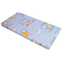 KINDERBETTMATRATZE 60/120 cm, in Blau - Blau, Naturmaterialien - Best for Kids