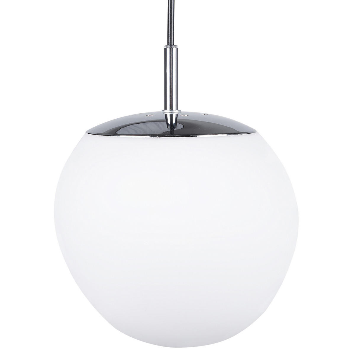 HÄNGELEUCHTE Liffel 24/24/130 cm - Weiß, Glas (24/24/130cm) - Beliani