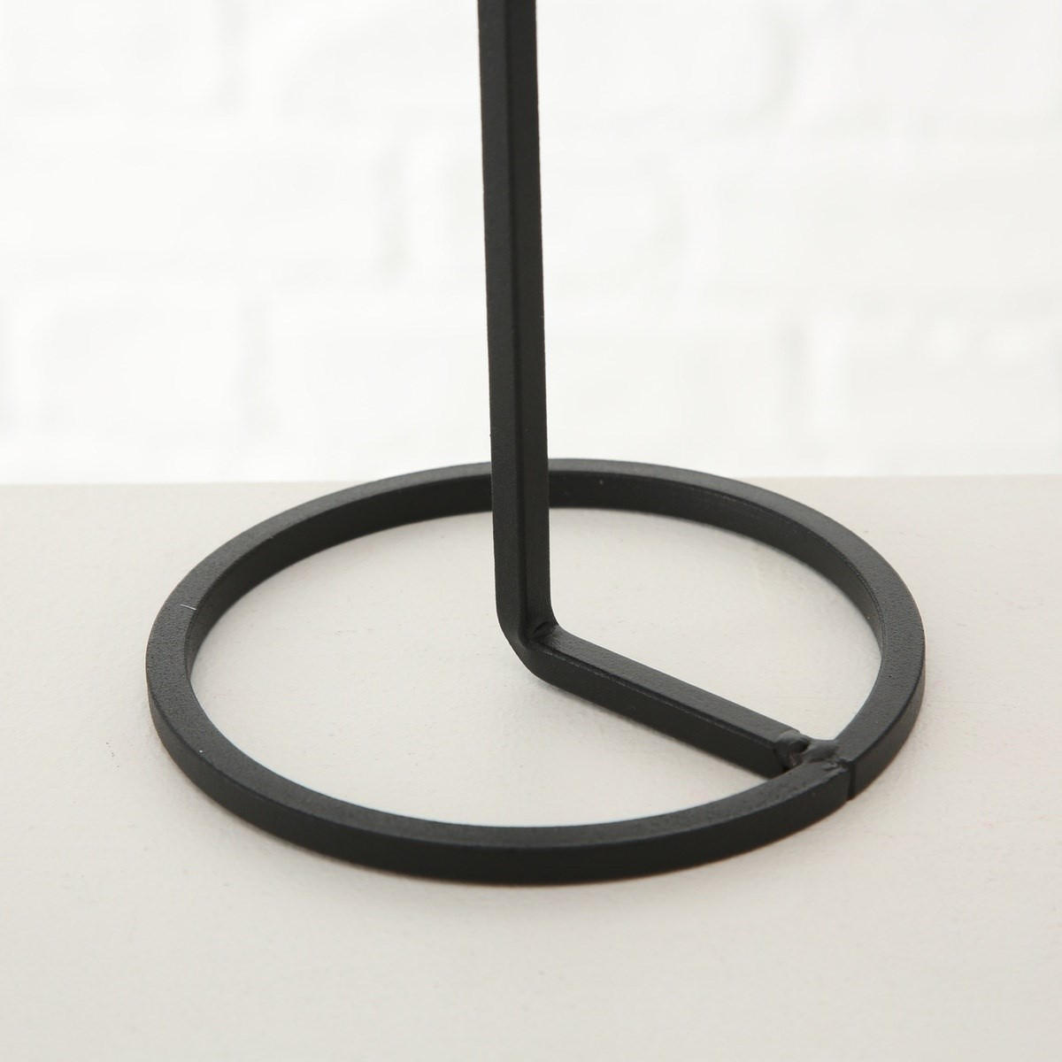 KERZENSTÄNDER aus Metall Fio - Schwarz, Metall (11/32/11cm) - Boltze Home