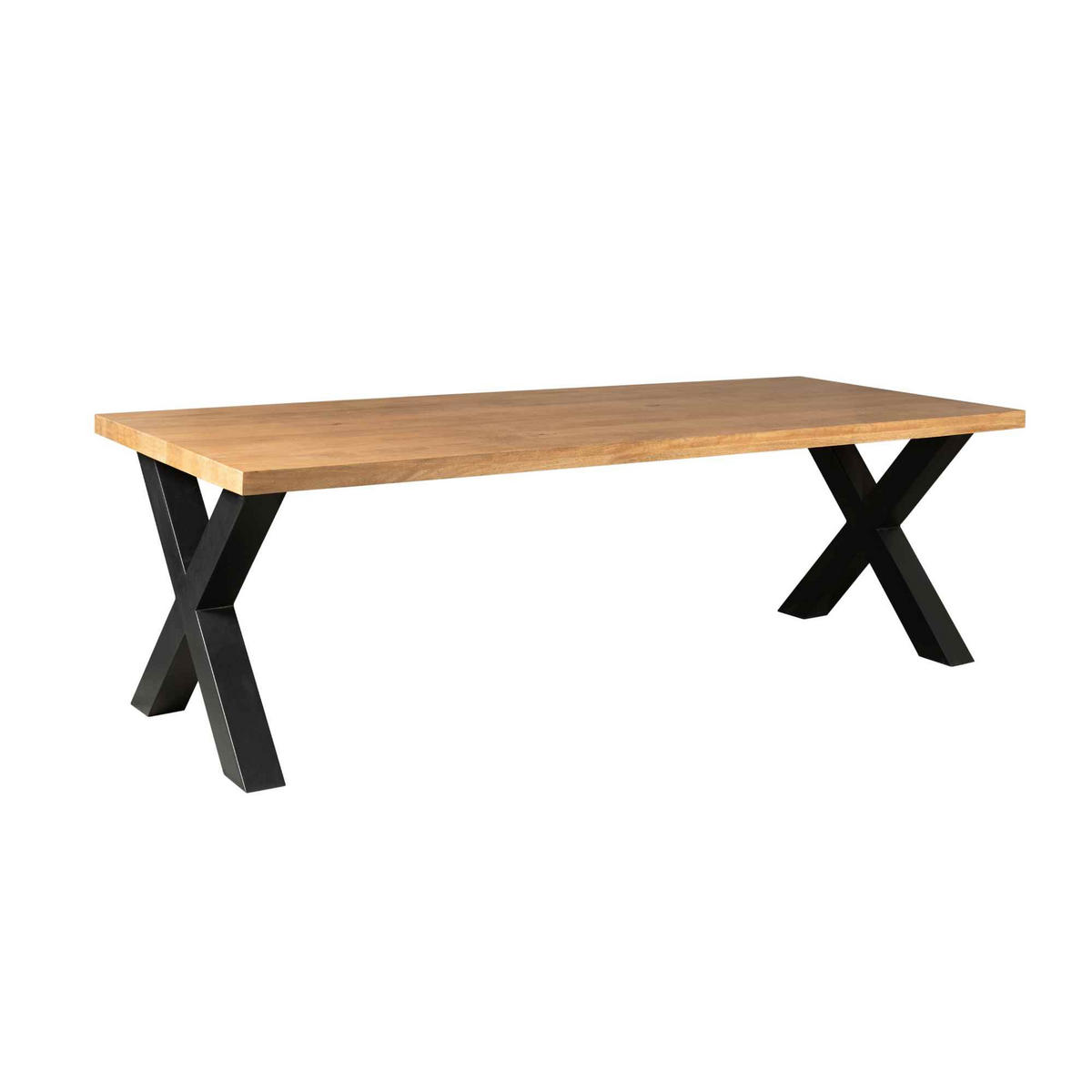 ESSTISCH Denver Braun 100/200/76 cm - Braun, Holz (100/200/76cm) - Starfurn
