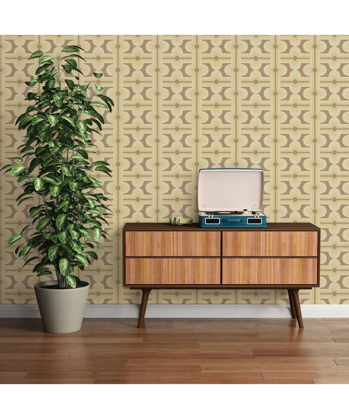 VLIESTAPETE Taupe 53/850 cm - Taupe, Textil (53/1cm) - KUNSTLOFT