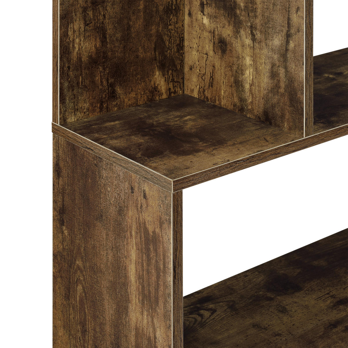 BÜCHERREGAL Borrby - Walnussfarben, Holzwerkstoff (80/192/24cm) - [en.casa]