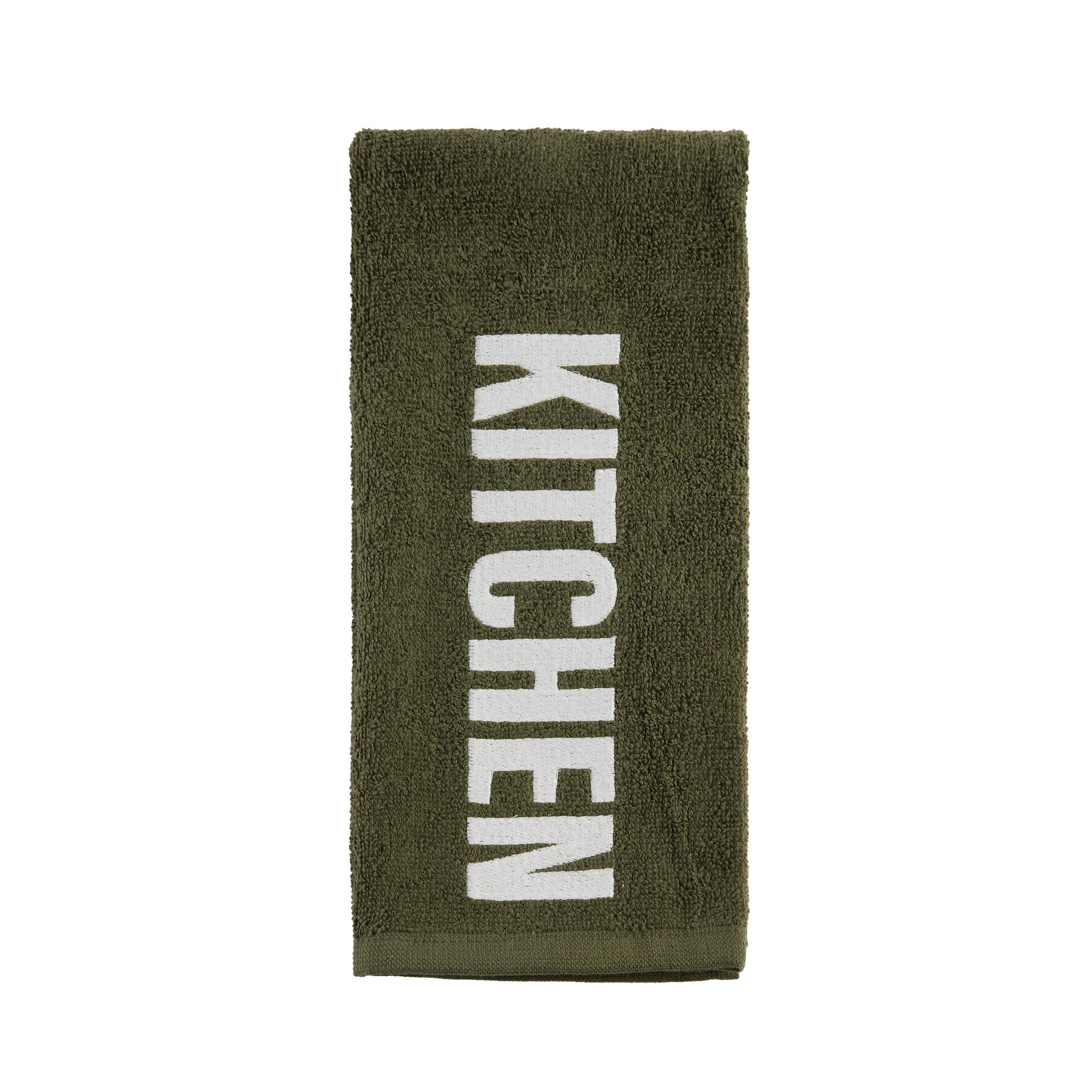 KÜCHENHANDTUCH Kitchen - Dunkelgrün, Textil (40/60cm) - home&you