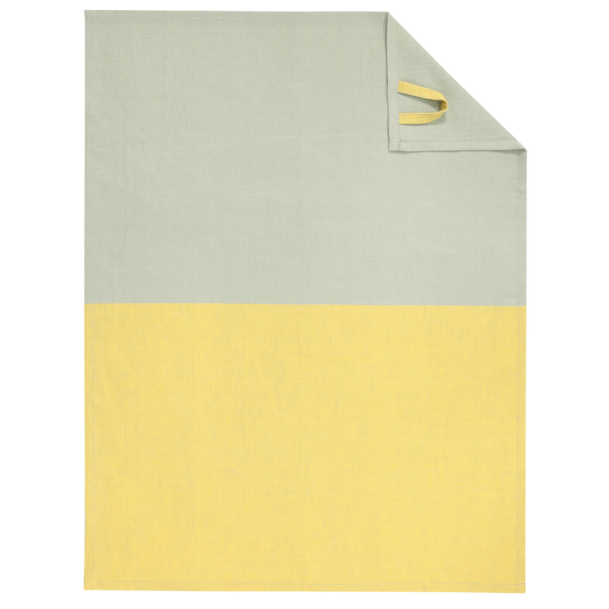 GESCHIRRTÜCHER CUISINE DUO 535 SCOTCH/WASABI - 54 - Gelb, Textil (50/70cm) - Cawoe