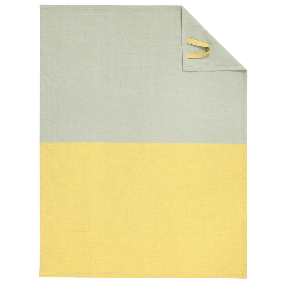 GESCHIRRTÜCHER CUISINE DUO 535 SCOTCH/WASABI - 54 - Gelb, Textil (50/70cm) - Cawoe