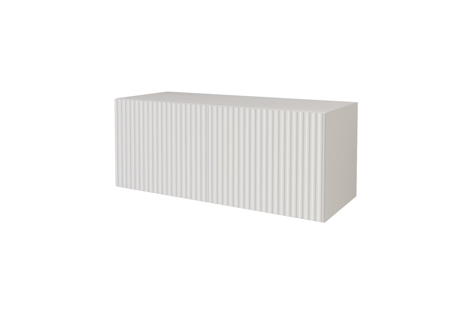 ALTDECOR NÍZKÁ komoda NOA-2-W 100 x 40 x 40 cm – bílá