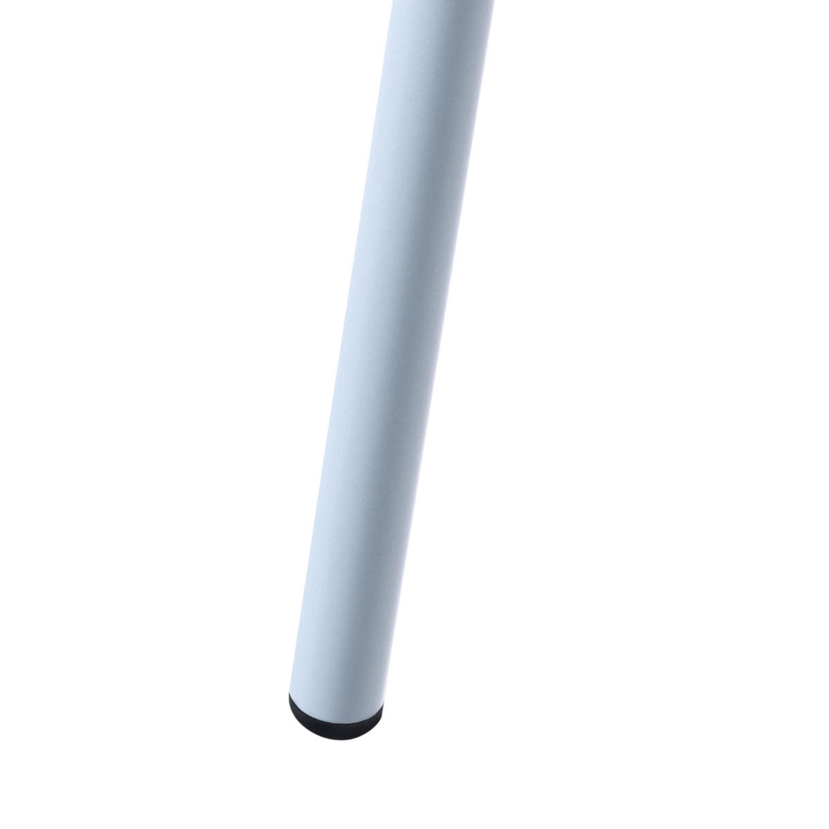 KERTI SZÉK 4 darabos Szett rakásolható Világoskék Milos - világoskék, műanyag (45/80/48cm) - Beliani