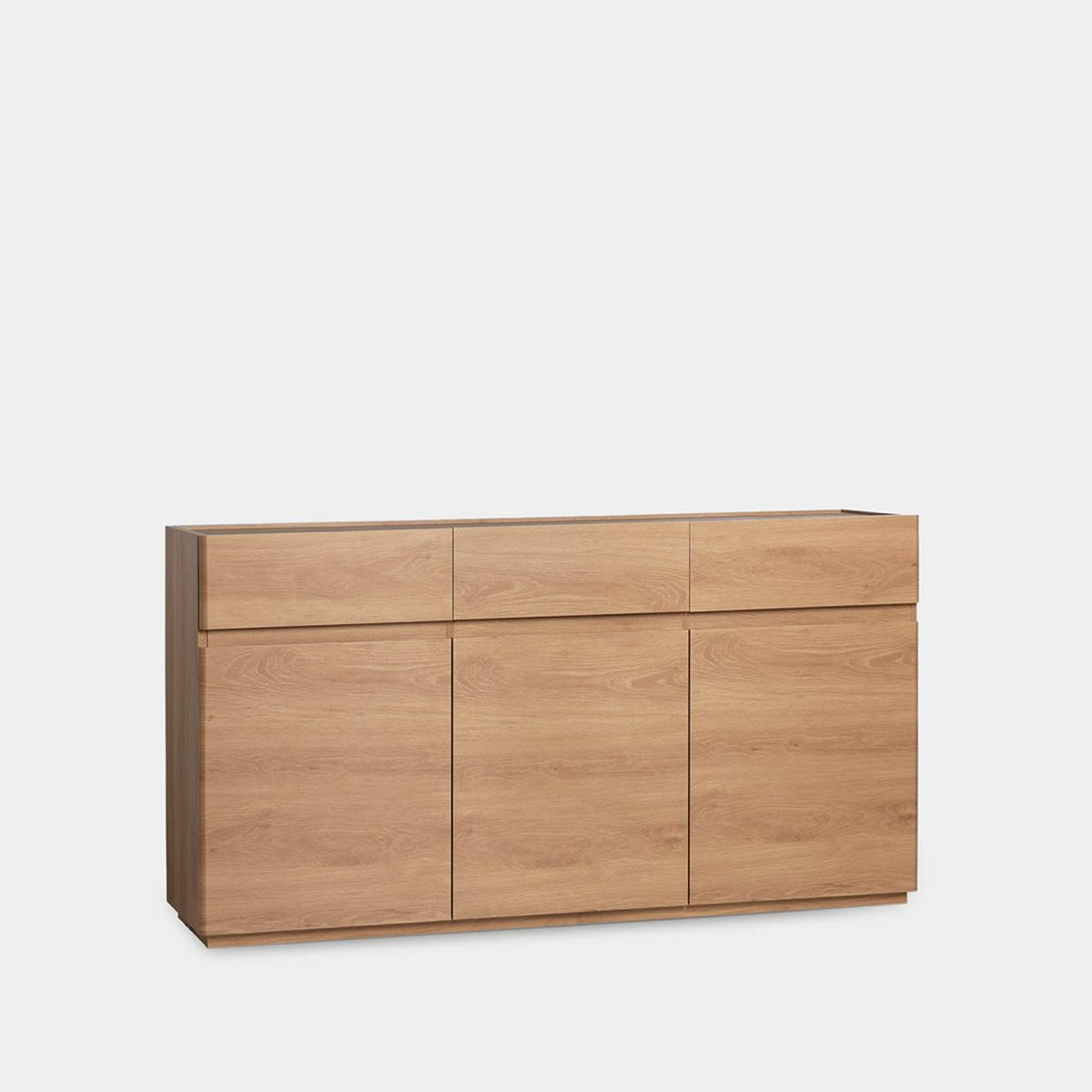 ANRICHTE NIEDRIGE Einar Natürlich 150 cm x 80 cm - Naturfarben, Holzwerkstoff (150/80/40cm) - Klast Home