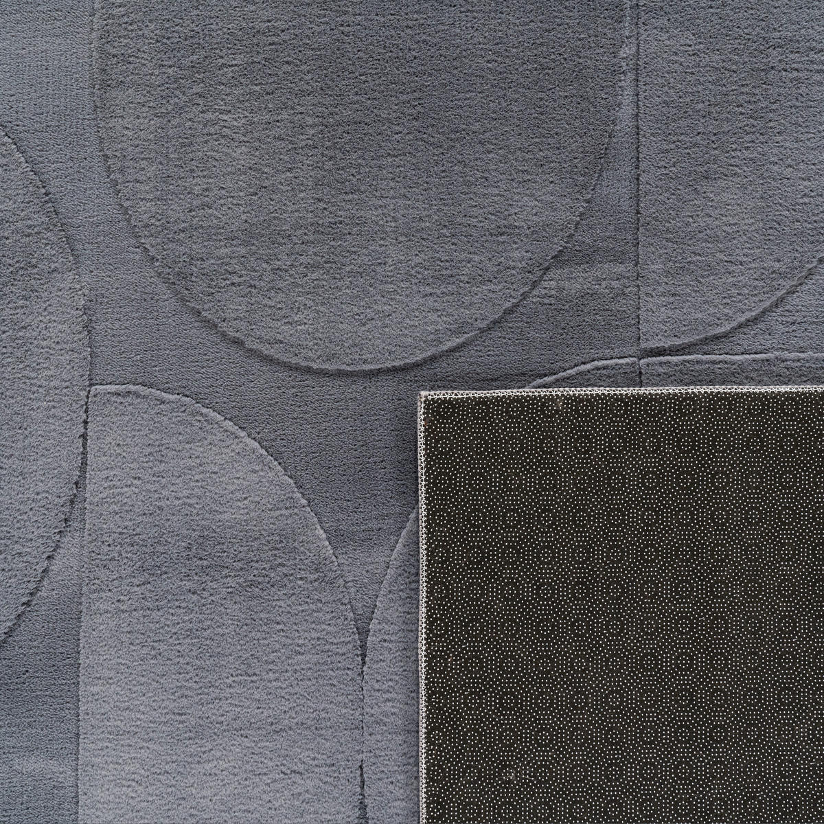 KURZFLORTEPPICH 240/340 cm Lelystad 526 - Anthrazit, Textil (240/340cm) - Paco Home