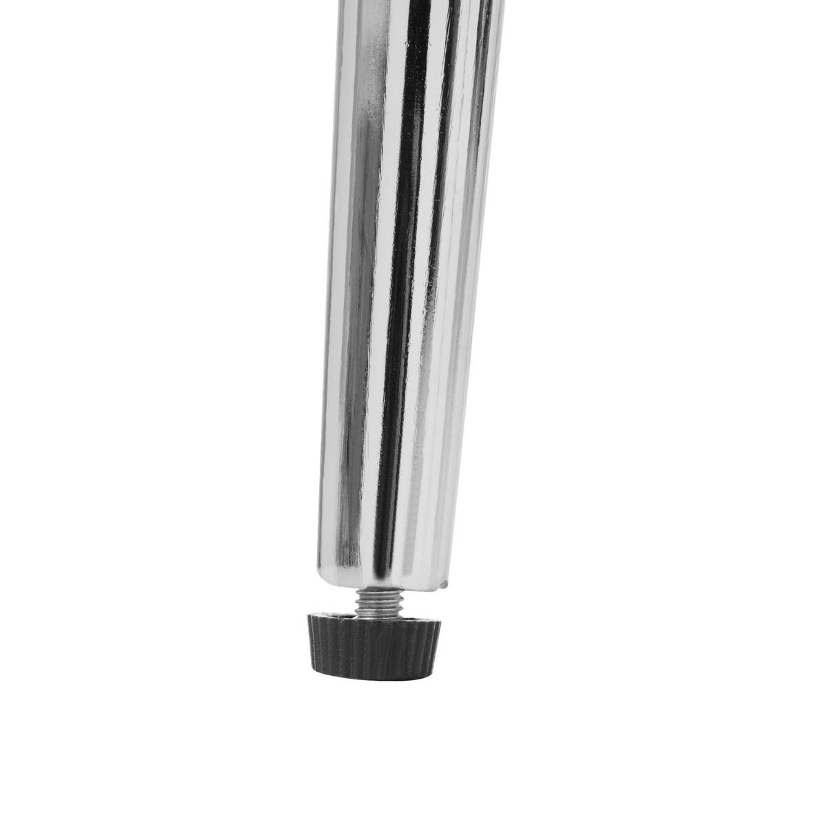 ESSZIMMERSTUHL mit Metallbeinen 4er-Set Samt Grau - Grau, Metall (47/85/58.1cm) - Meubliv