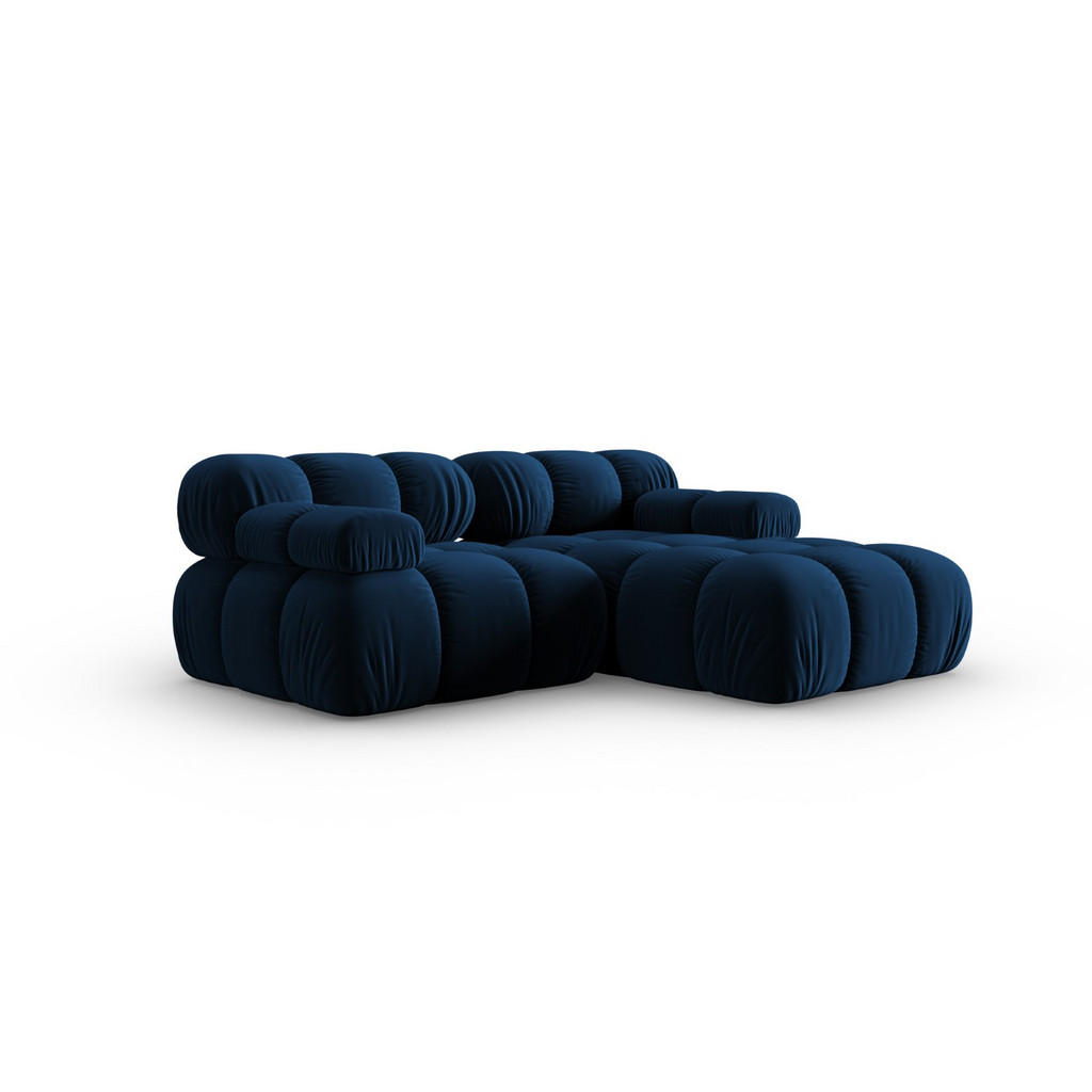 Thumbnail - Micadoni Modulares-Ecksofa, Blau, Textil, 3-Sitzer, L-Form, 191x157 cm, Hergestellt in Europa, Oeko-Tex®, Wohnzimmer, So...