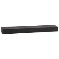 WANDREGAL Mango Massivholz Steinoptik Rechteckig Modern, Grau 120x20x10 cm - Grau, Holz (120/10/20cm) - KADIMA DESIGN