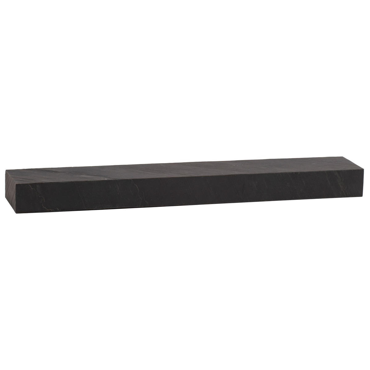 WANDREGAL Mango Massivholz Steinoptik Rechteckig Modern, Grau 120x20x10 cm - Grau, Holz (120/10/20cm) - KADIMA DESIGN