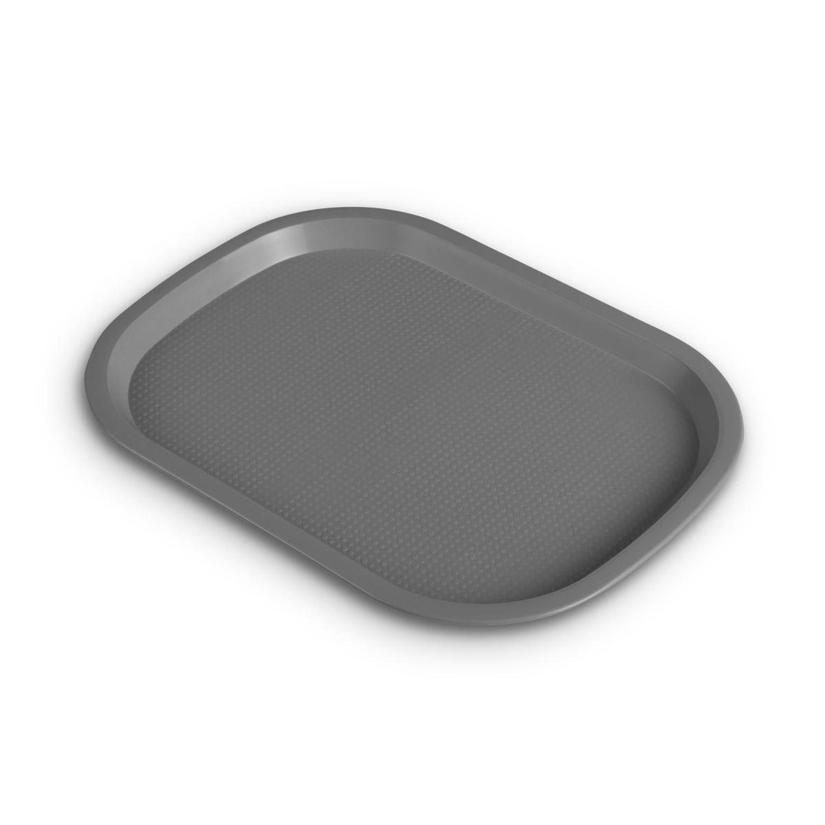 KOMBISERVICE Kunststoff Grau 36-teilig 8 Personen - Grau, Kunststoff (27/10/37cm)