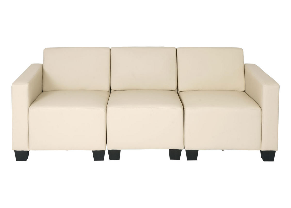 3-SITZER SOFA Beige - Beige, Textil (193/76/72cm) - MCW