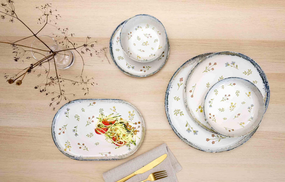 EINSTEIGER-SET Viola bunt 16er Set - Multicolor, Keramik (1/1/1cm) - Ritzenhoff Breker