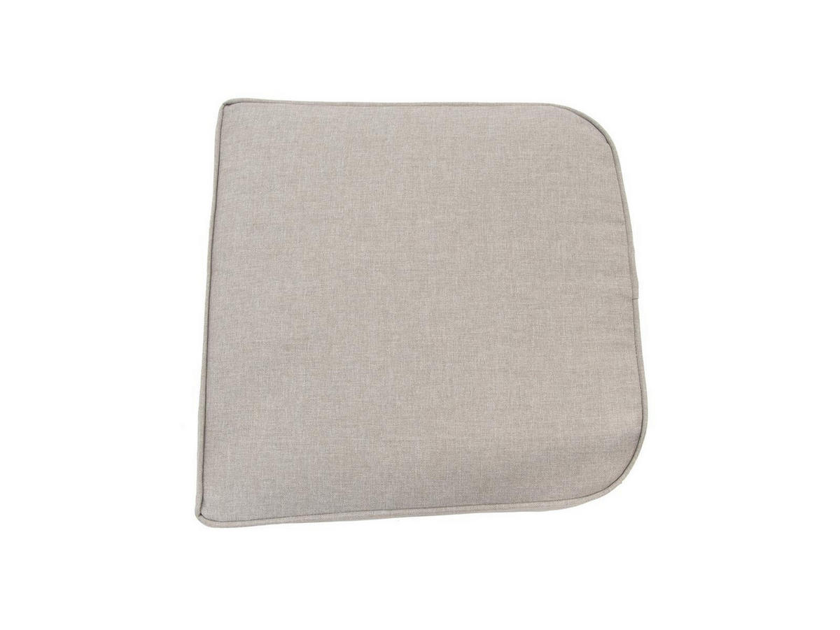 GARTENSESSEL Ria 2er-Set Grau Polyrattan - Grau, Naturmaterialien (78/109/70cm) - Green Spirit