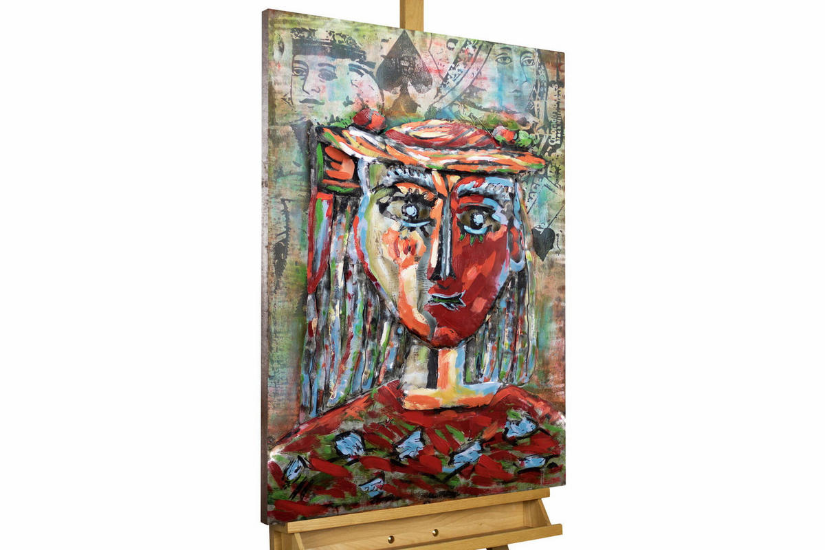 METALLBILD Grau 60/90 cm - Multicolor, Metall (60/90cm) - KUNSTLOFT
