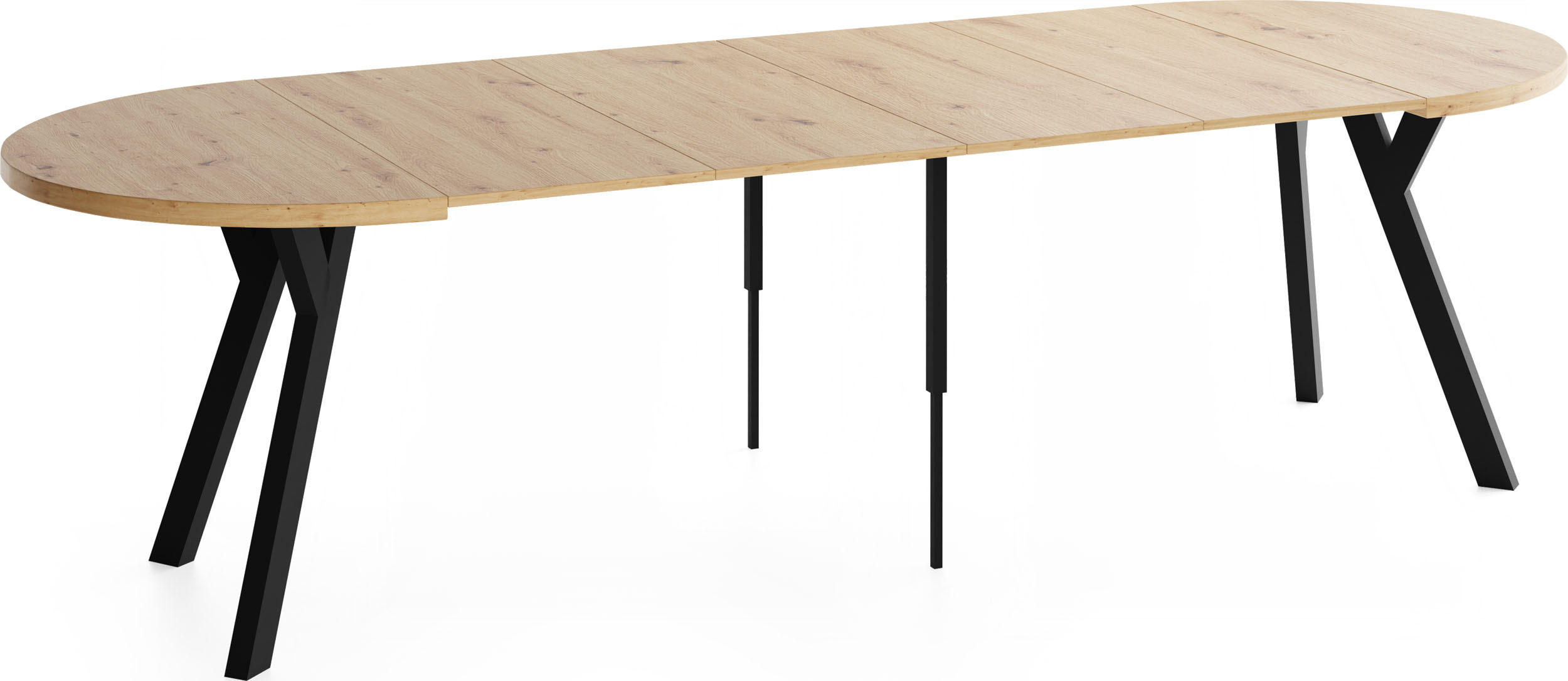 WFL Group Esstisch Eiche Artisan 300x76.5x100 cm