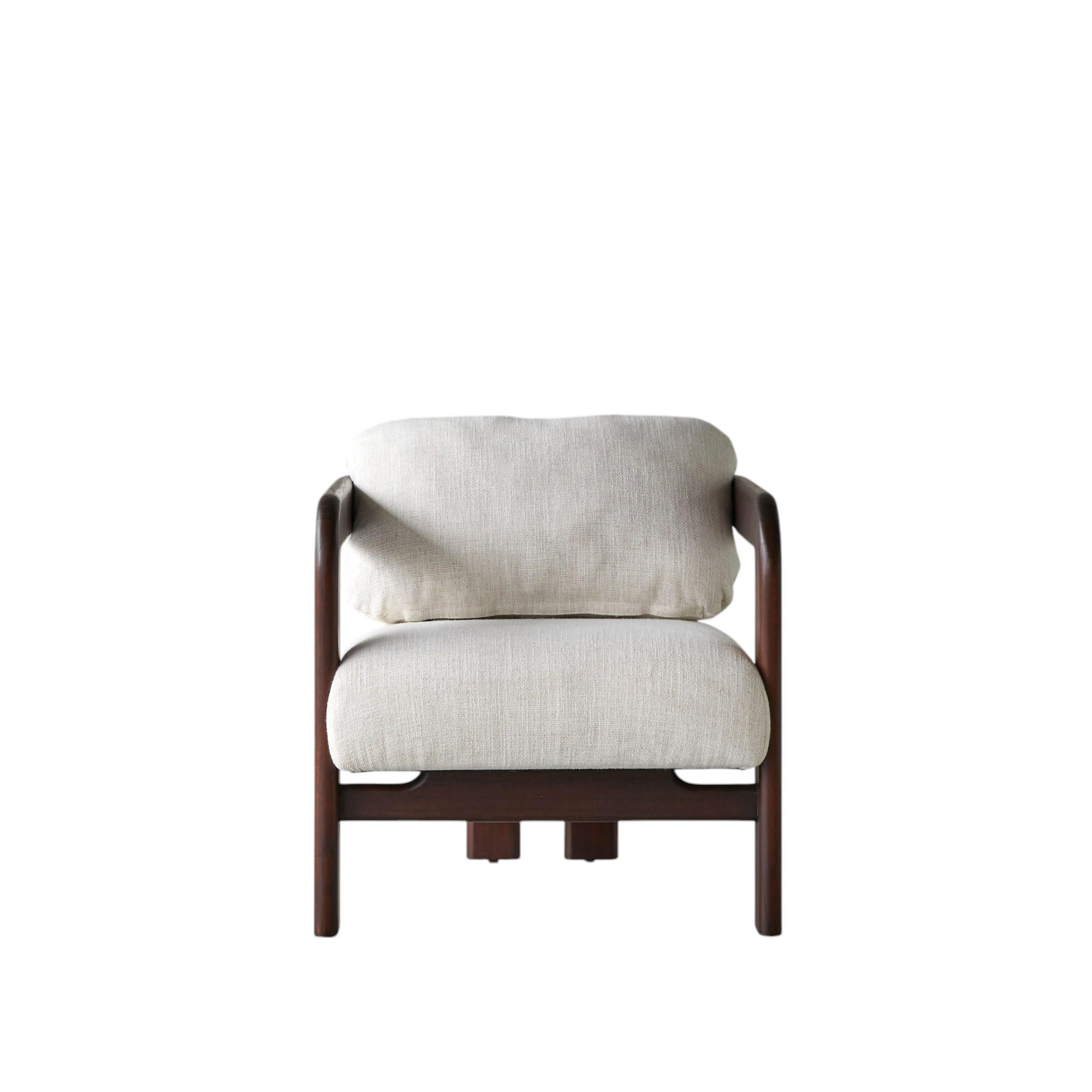 SESSEL Charlie Beige aus Stoff - Beige, Textil (67/64/76cm) - Tikamoon