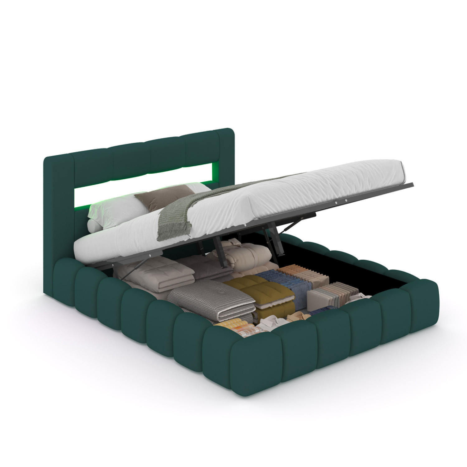 Concept Usine Bett Grün 160x200 cm