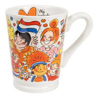 MAZAGRAN-BECHER Wir lieben Orange in Bunt - 500 ml - Multicolor, Keramik (0.5L) - Blond Amsterdam