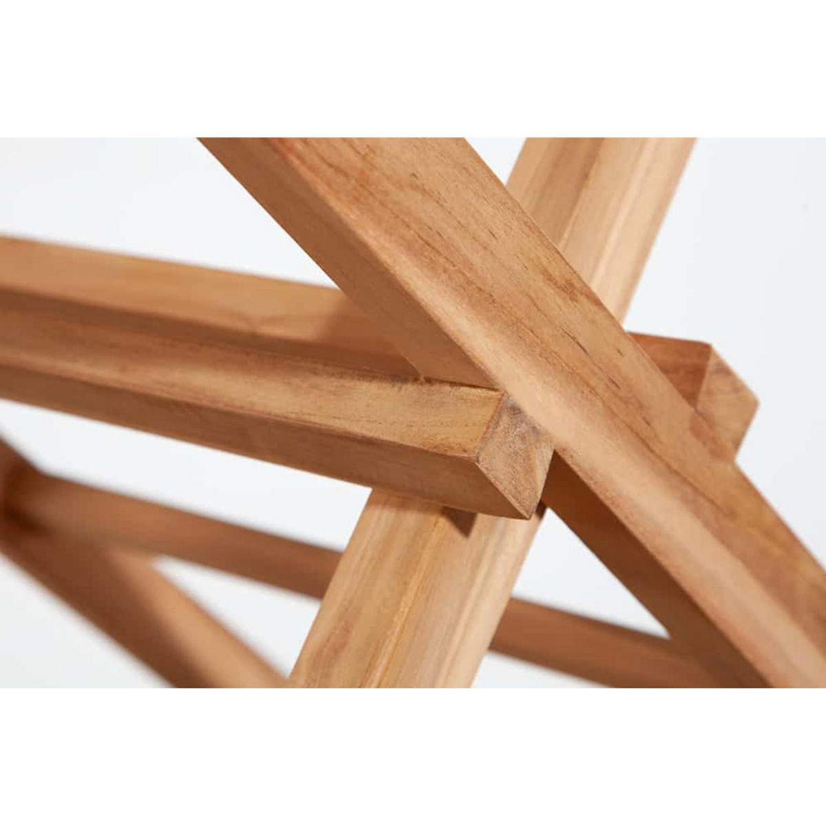 GARTENSTUHL EMPIRE TEAK Teakholz klappbar Hochlehner wetterfest - Braun, Holz (47/89/63cm) - riess-ambiente