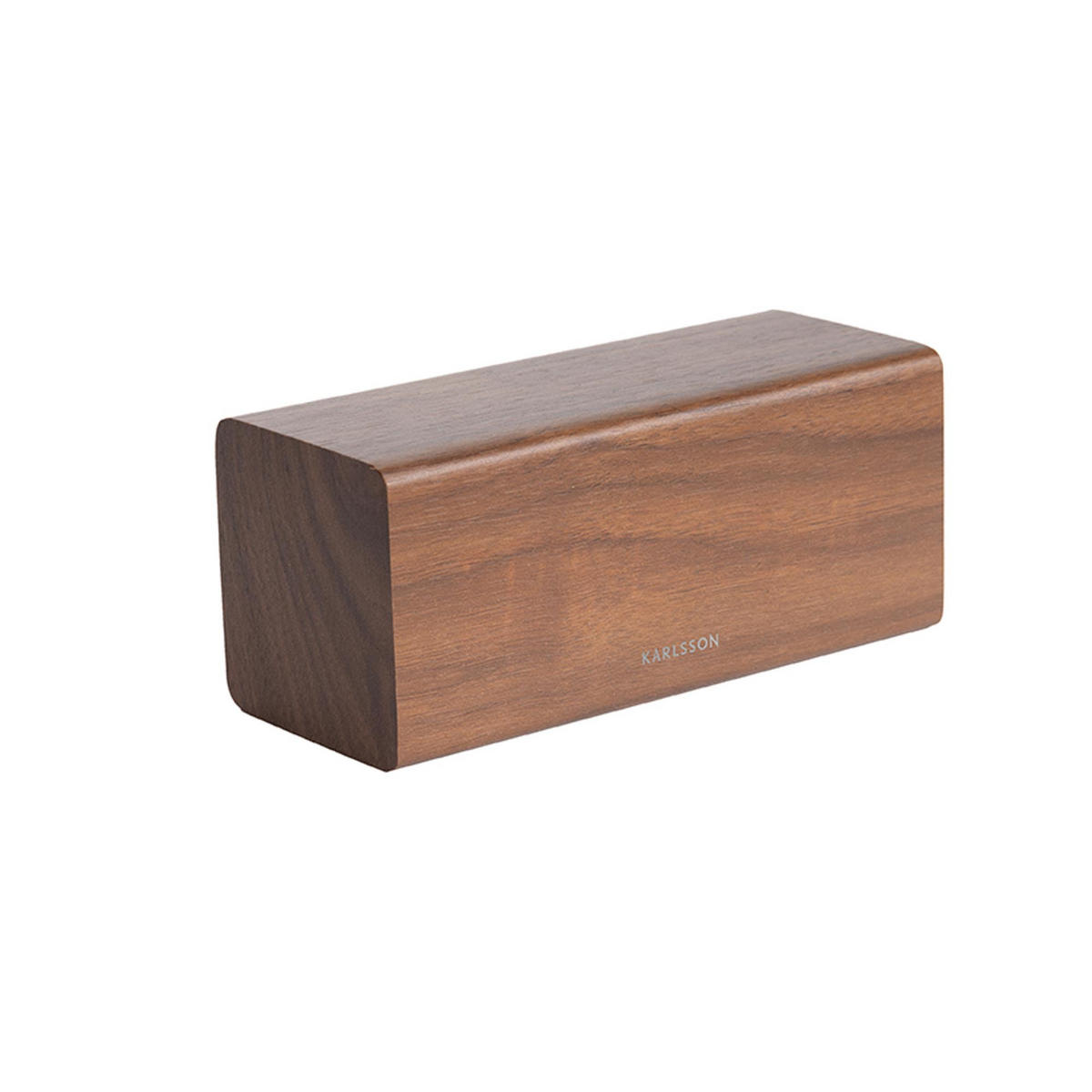 WECKER Braun 7.1/16/7 cm - Braun, Holz (16/7/7.1cm) - Karlsson