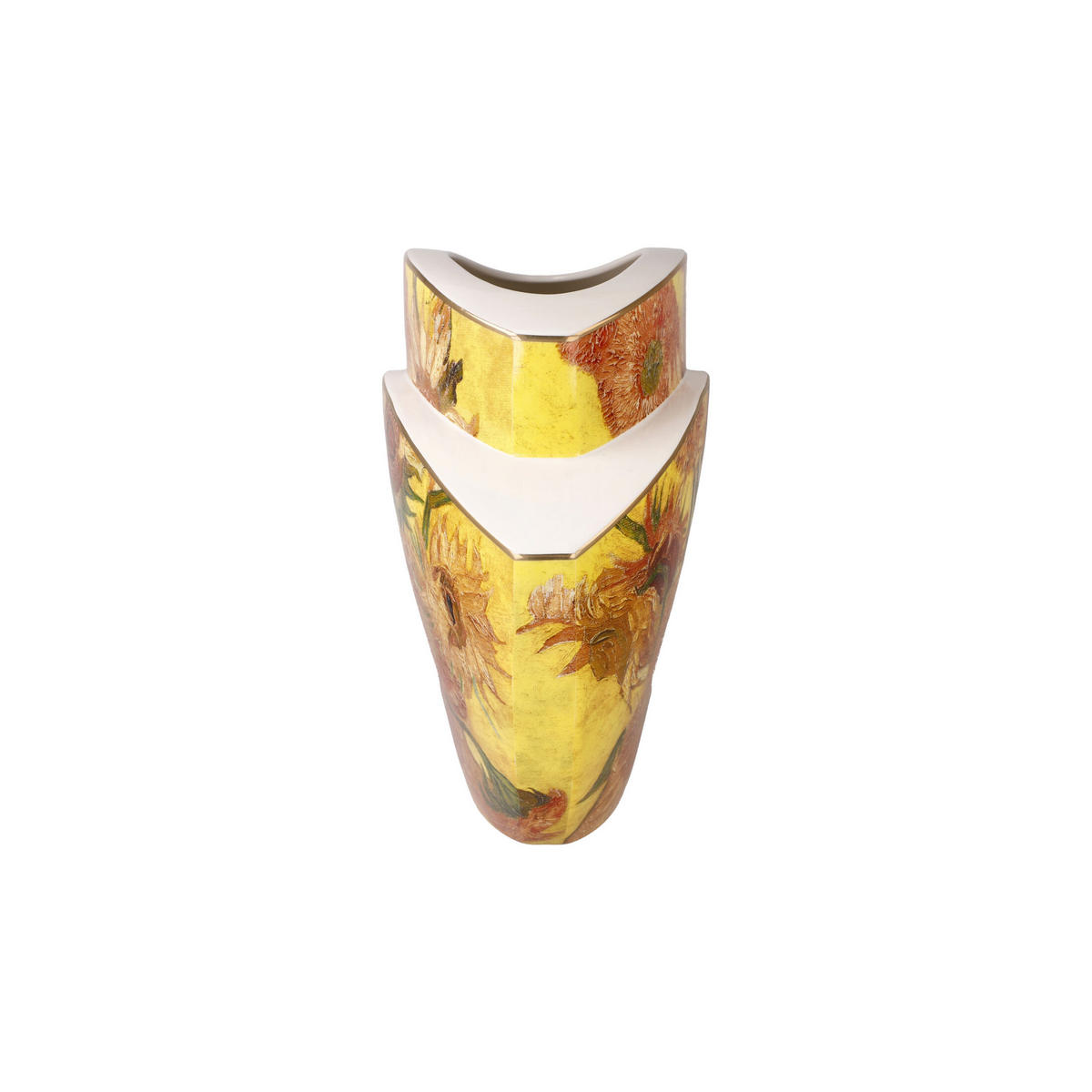 VASE Vincent van Gogh - Sonnenblumen, Porzellan, Bunt, 29 cm - Multicolor, Keramik (29cm) - Goebel