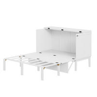 SCHRANKBETT 140x200 cm weiß - Weiß, Holz (140/200cm) - LEBENLANG