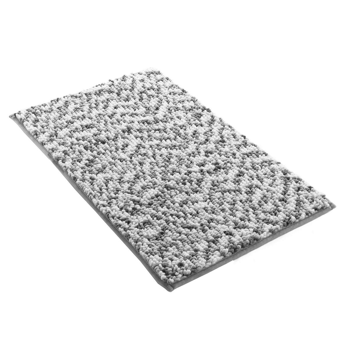 BADEMATTE Friza 45/75 cm - Grau, Textil (45/75cm) - Douceur d´intérieur
