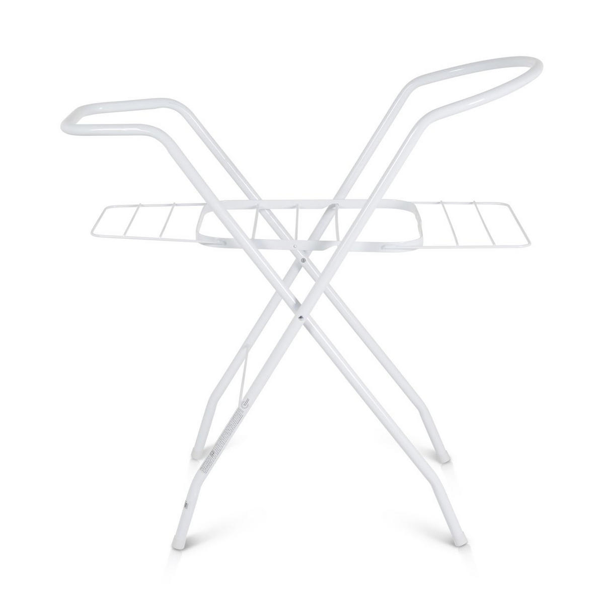 BABYBADEWANNEN Ständer 2 in 1 Aqua weiß Aqua Babywäschetrockner Metall klappbar - Weiß, Metall (48/95cm) - Cangaroo